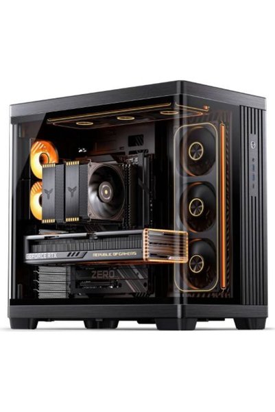 jonsbo TK-4 Midi Tower χωρίς τροφοδοτικό Μαύρο