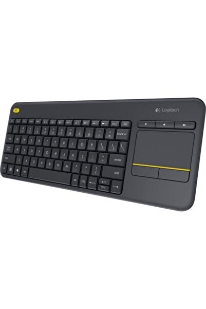 logitech Πληκτρολόγιο Ασύρματο K400 Plus Μαύρο