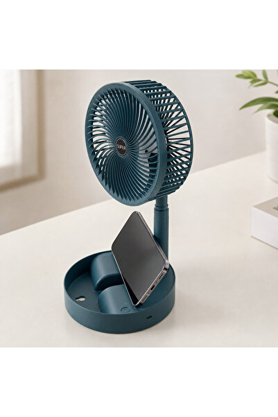MODALITE Ventilator pliabil de birou cu acumulator, USB, înălțime reglabilă 3...