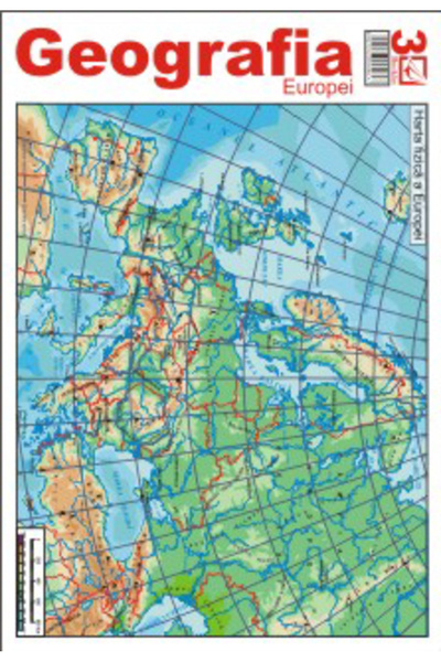 Booklet Pliant geografia Europei 3