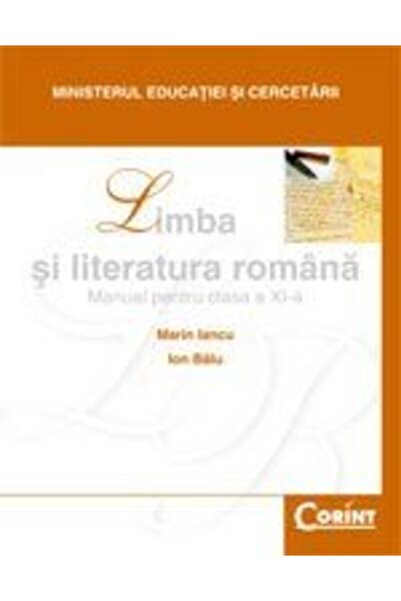Corint Limba romana - Clasa 11 - Manual - Marin Iancu, Ion Balu