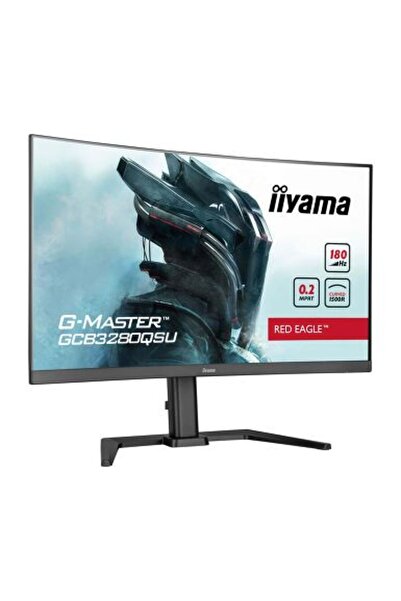 IIYAMA LCD LED 31.5 " G-Master Red Eagle GCB3280QSU-B2 QHD Μαύρο Κυρτή