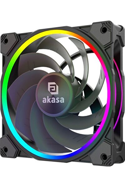 Akasa Θερμοψύκτης Κουτιού SOHO AR12 Reverse 12 x 12 εκ. Μαύρο