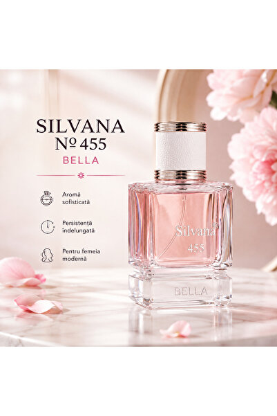 Silvana Eau de Parfum, Bella, W455, Γυναικείο, 50 ml, Μεγάλης διάρκειας, Bald...