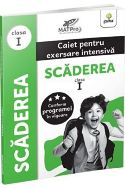 Gama Scaderea. Caiet pentru exersare intensiva - Clasa 1