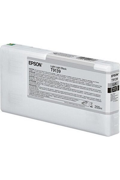 EPSON Φυσίγγιο Inkjet C13T913900 Ανοιχτό Μαύρο 200ml