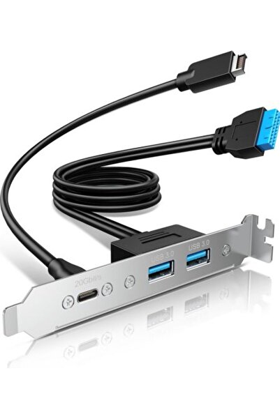 Graugear Διανομέας USB G-AD-ETC2A-20G Βάση πολλαπλών υποδοχών PCI με 1 θύρα T...