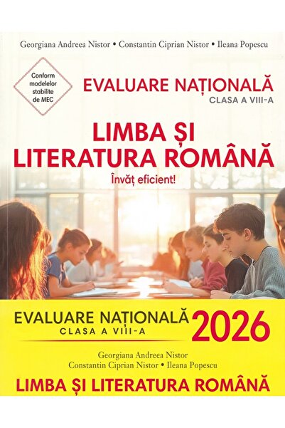 Corint Evaluare Nationala 2026. Limba si literatura romana - Clasa 8 - Georgi...
