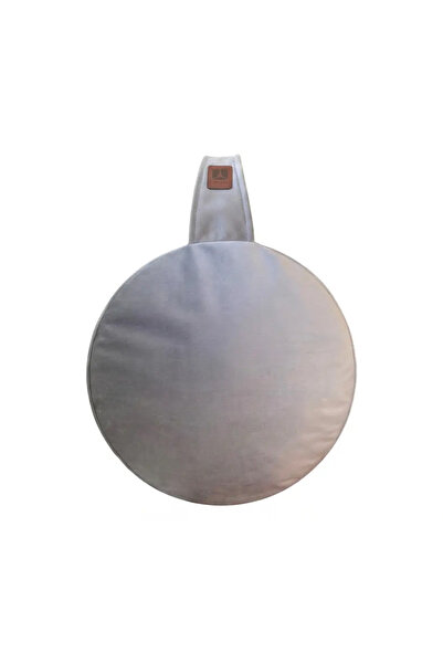 Rebuwo Meditasyon ve Yoga Destek Seti Mor - Mat 85cm + Kadife Minder + Yoga Kemeri + Mantar Blok 2li + Kademeli Germe Kayış