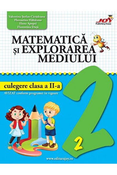 Joy Matematica si explorarea mediului - Clasa 2 - Culegere - Valentina Stefan...