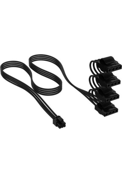 Corsair Elite Premium Ατομικά Περιβλημένο Καλώδιο Τροφοδοσίας Περιφερειακών Σ...