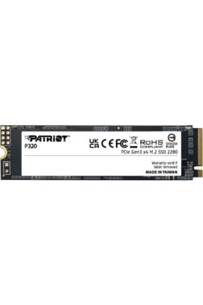 Patriot 512GB P320 P320P512GM28 Μονάδα Στερεάς Κατάστασης PCI-E SSD M.2