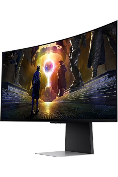 Samsung LCD LED 34 " Odyssey G8 LS34DG850SUXDU OLED UWQHD Μαύρο/Ασημί Κυρτή