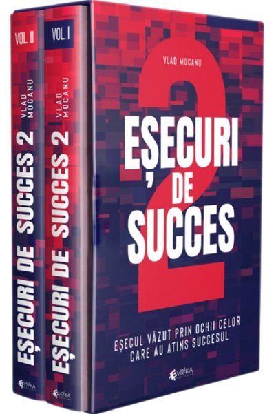 Evrika Esecuri de succes Vol.1 + Vol.2 + Cutie cadou Ed.2 - Vlad Mocanu