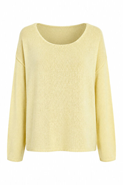 Özge Özgenç Oval Neck Basic Knitwear
