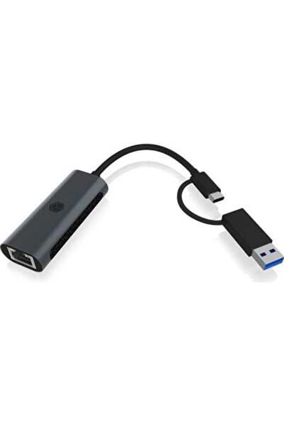 RaidSonic Icy Box κάρτα δικτύου USB σε RJ45 IB-LAN301-C3 USB Type-A/C σε 2.5 ...