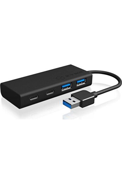 RaidSonic Icy Box Εξωτερικό USB Hub IB-HUB1426-U3 4 θύρες USB 3.0 Τύπου A/C Μ...