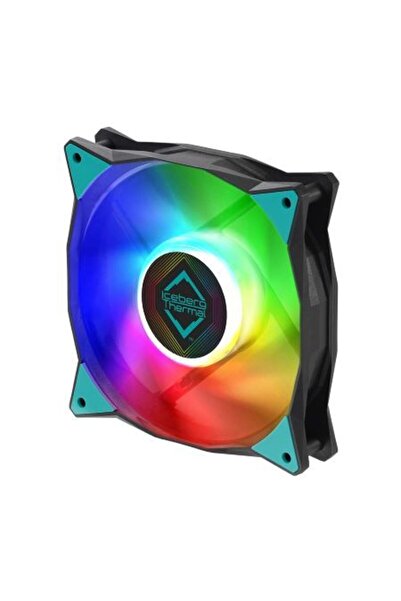 Iceberg Θερμαντήρας Κουτιού Υπολογιστή Thermal IceGALE ARGB 12 x 12 εκ. Μαύρο