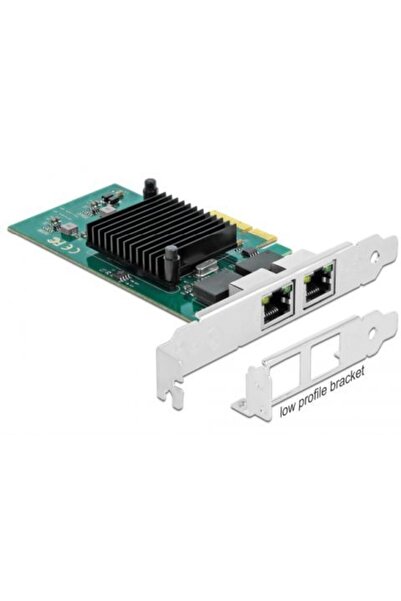 DELOCK Κάρτα δικτύου PCI-E σε 2 RJ-45 89021 1000 Mbps