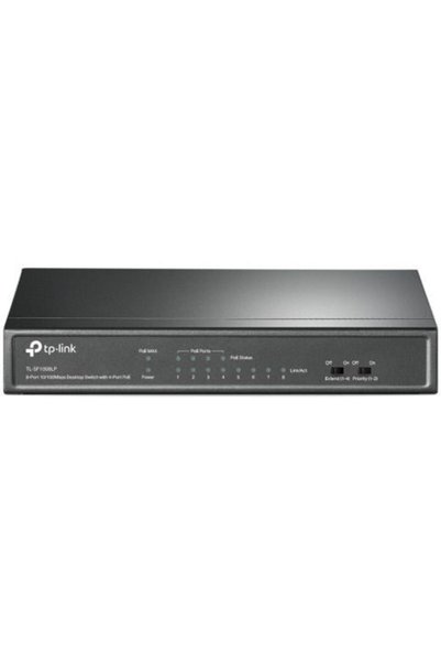TP-LINK Διακόπτης 8 (4 PoE) θυρών TL-SF1008LP V1.0 RJ-45 10/100 Mbps