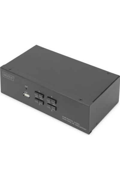 Digitus USB DisplayPort KVM Διακόπτης Δεδομένων DS-12882 4 θυρών με Ήχο