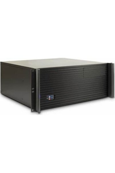 Inter-Tech Κουτί rackmount 4U-K-439L χωρίς τροφοδοτικό Μαύρο