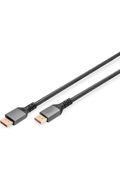 Digitus Καλώδιο DisplayPort 2.1 Αρσενικό σε Αρσενικό 1μ Μαύρο (DB-340111-010-S)