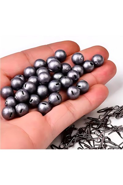 Hokkaido Articulated Bullet, 10 Pieces Each 3 Gr/5 Gr/7 Gr/10 Gr/12 Gr/14 Gr/18 Gr/21 Gr, Total 80 Pieces, Hard, in Plastic Box