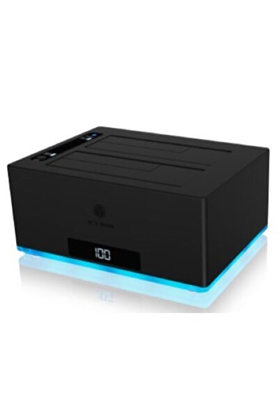 RaidSonic Icy Box 2 Θέσεων για HDD/SSD Σταθμός Σύνδεσης Αποθήκευσης IB-127CL-...