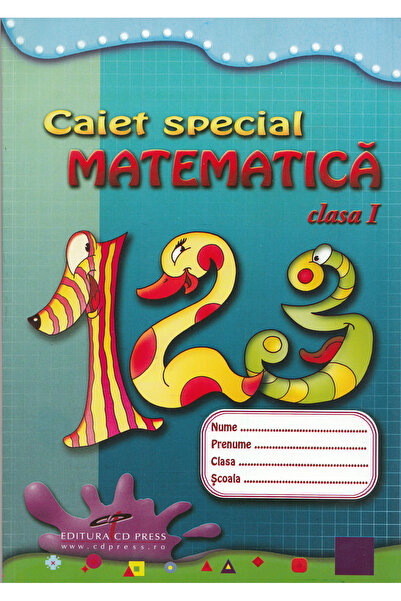 CD Press Matematica - Clasa a 1-a - Caiet special