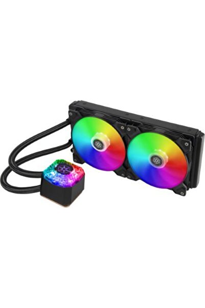 SilverStone Ψύκτρα CPU IceGem 280 aRGB για Intel και AMD Socket 115x / 1200 /...