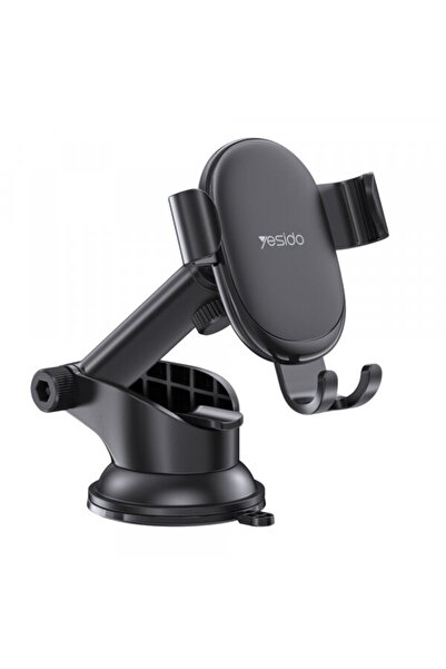 Yesido Suport Auto C120, 4inch - 6.5inch, Negru