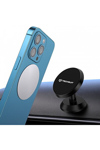 Techsuit Magnetic Car Holder S10, Universal, Black