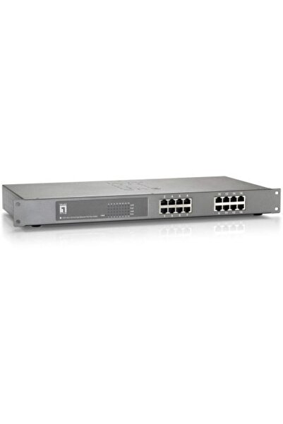 LEVEL ONE Διακόπτης Rackmount 16 θυρών PoE FEP-1612W120 10/100 Mbps
