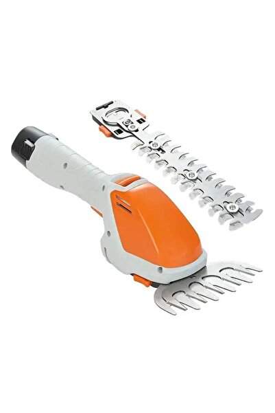 Generic Foarfecă electrică de grădină, 2 în 1, 2 lame incluse, mâner reglabil...