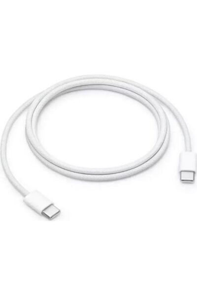 Apple Καλώδιο USB 2.0 USB-C Αρσενικό σε USB-C Αρσενικό 60W 1μ Λευκό (MW493ZM/A)