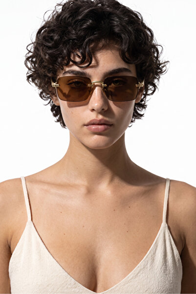 Bilge Karga Boone Gold Brown Sunglasses
