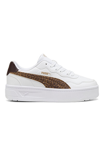 Puma Court Lally Skye Feline Women's White Sneaker Shoes 40825102