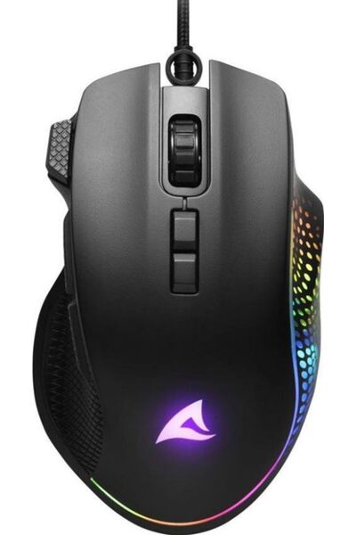 SHARKOON Ποντίκι Ενσύρματο Οπτικό Shark Force III USB Μαύρο