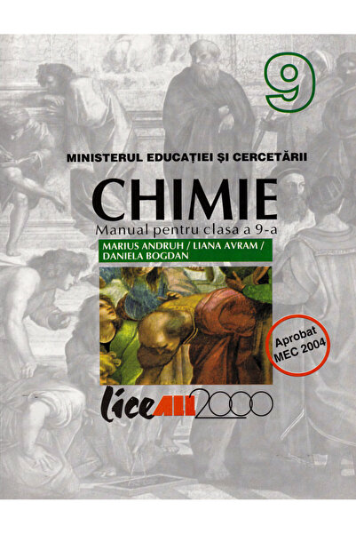 All Chimie - Clasa 9 - Manual - Marius Andruh, Liana Avram, Daniela Bogdan