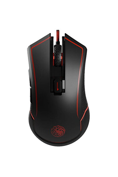 Lexip Геймърска мишка X Tsume – Game of Thrones Targaryen, 4800 DPI, Безжична...