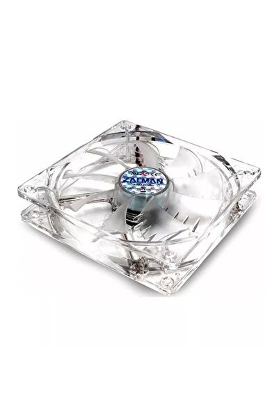 Zalman ZM-F1 LED(SF) 80mm Shark Fin Blue Illuminated Fan