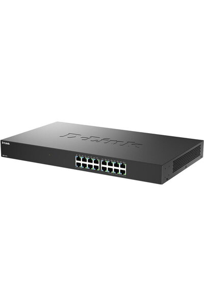 D-Link Switch D-Link, 16 porturi 2.5G, Switch negestionabil, Capacitate 80Gbp...