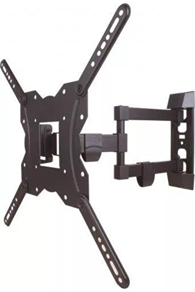 Well Wall Mount LCD TV Support 23-55 inch adjustable 3 arms HDMI cable cleani...