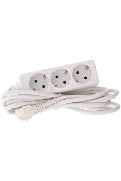 Well Extension cord 3 sockets 7m cable 3xG1.5mmp