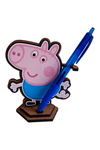OEM Figurina Peppa Pig George, 11 cm, lemn