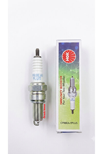 NGK CPR8EA-9 PLUS BUJİ - YÜKSEK - HONDA- BAJAJ-TVS-YAMAHA-HERO ATEŞELEME BUJİSİ
