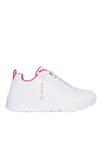 SKECHERS UNO LITE EASY ZIP 310387L-WHPK Adidași pentru copii, alb/roz – Model...