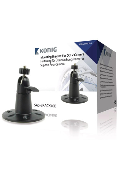 Konig Black mountable camera support 80mm base x 83mm length