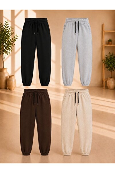 cm buseyiz Busekids Unisex Children's 4-Piece Seasonal Sweatpants Set